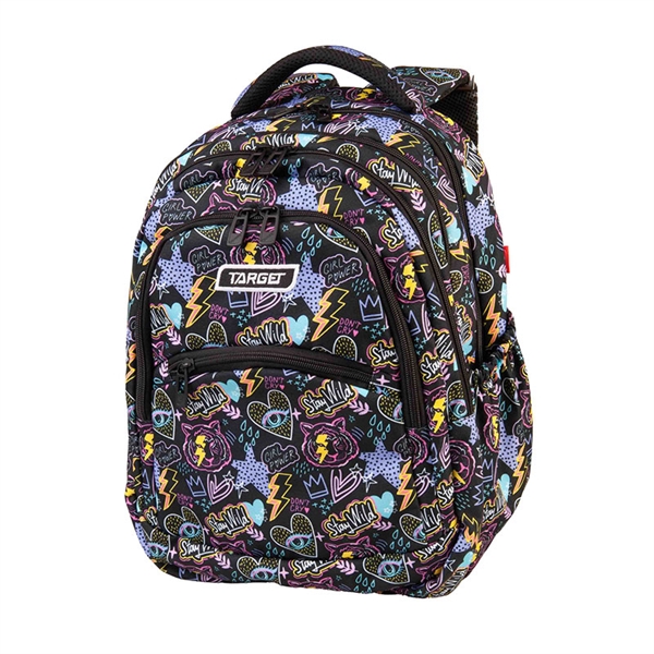 Šolski nahrbtnik 2v1 Target Curved Girl Power