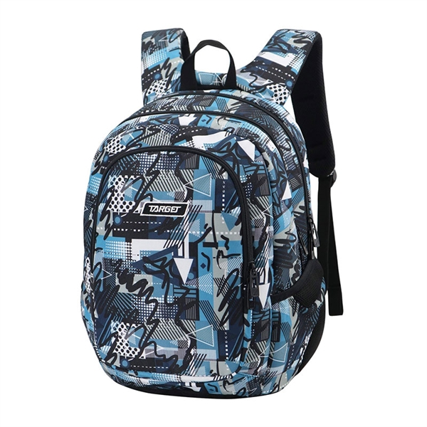 Šolski nahrbtnik Target 3 Zip Duel Riot