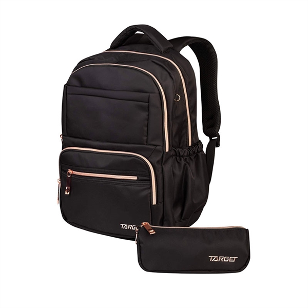 Nahrbtnik Target Glammer Deep Black + peresnica