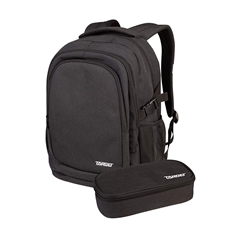 Šolski nahrbtnik Target Urb-X Melange Black + peresnica