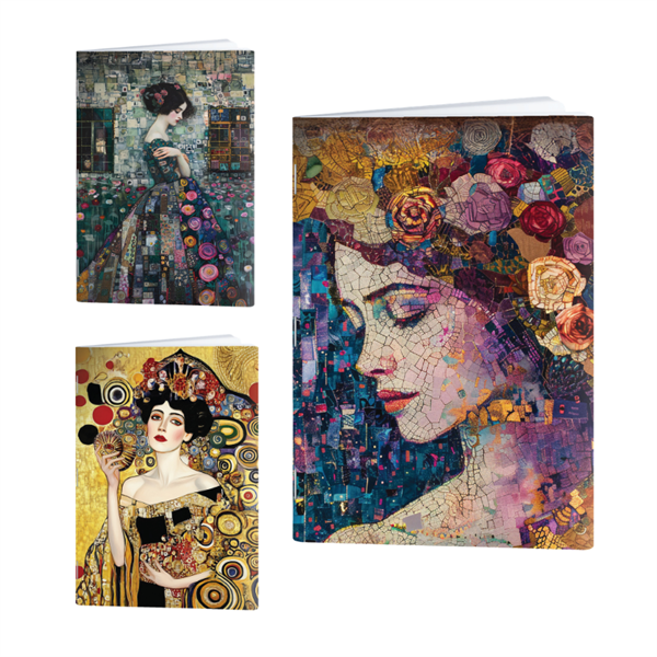 Zvezek A4 Rucksack Only, Art, črte z 9 mm robom, 52 listov, sortirano