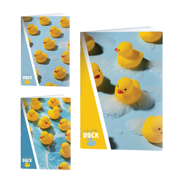 Zvezek A4 Rucksack Only, Račka, mali karo 5 mm, 52 listov, sortirano