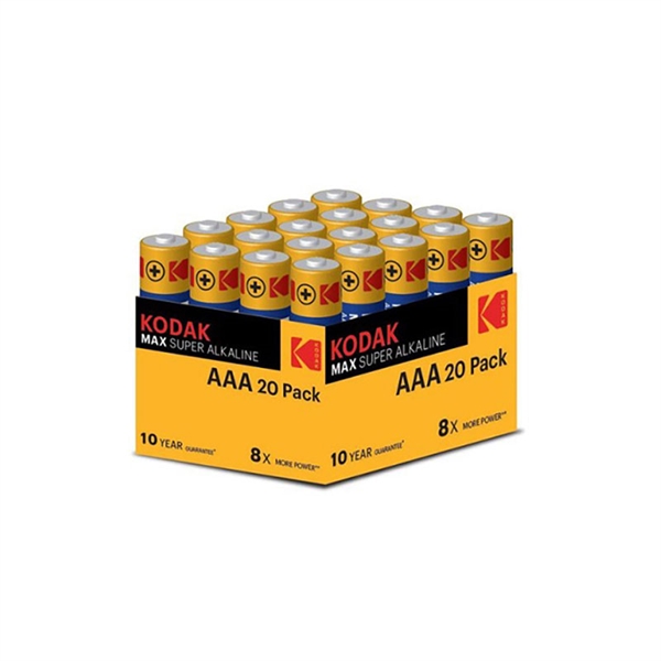 Baterija Kodak Max Super AAA-LR03, 20 kosov