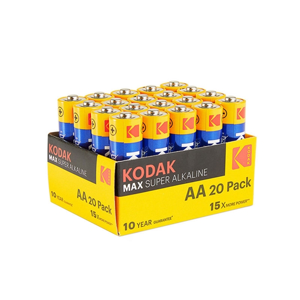 Baterija Kodak Max Super AA-LR, 20 kosov