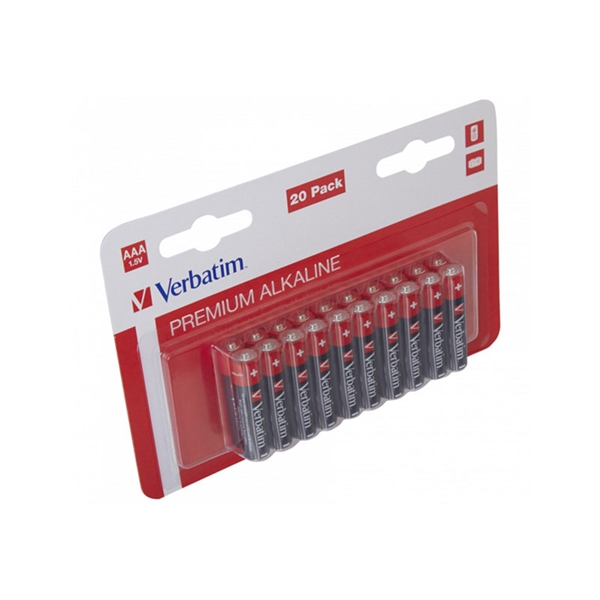 Baterija Verbatim AAA-LR03, 20 kosov