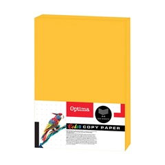 Barvni fotokopirni papir Optima A4, fluorescentno oranžna, 500 listov