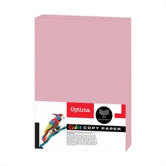 Barvni fotokopirni papir Optima A4, roza, 500 listov