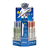 Gel pisalo Writech Space up Pastel, celotno stojalo, 70 kosov