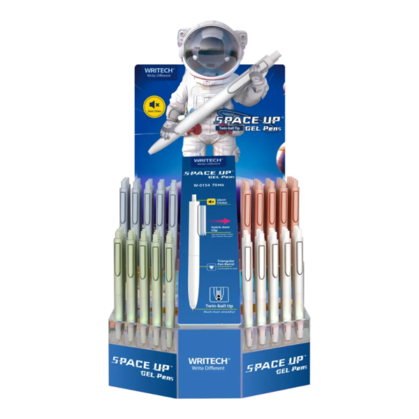 Gel pisalo Writech Space up Pastel, celotno stojalo 70/1