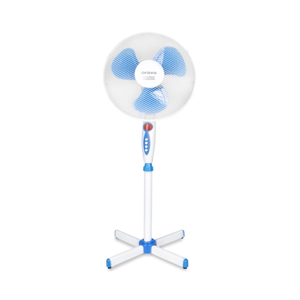 Ventilator s podstavkom Orava SF-19, 35 cm, modro-bel