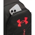 Nahrbtnik Under Armour Hustle Lite, črno rdeč