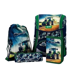 Prvošolski set ABC123 Ergo Premium Traktor (4-delni)