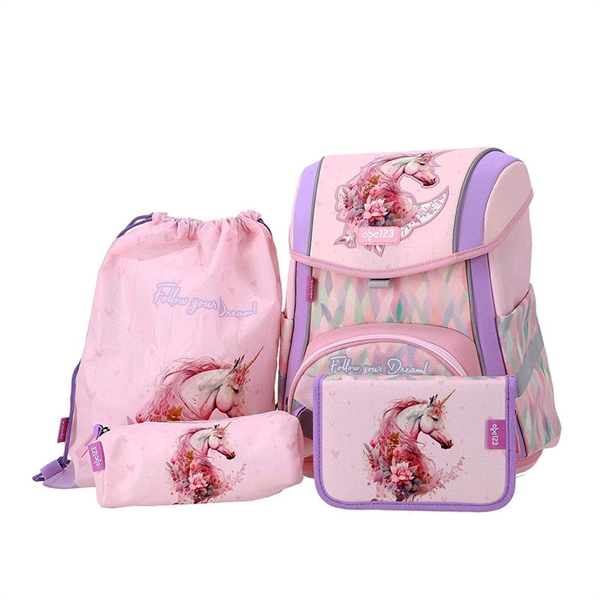Prvošolski set ABC123 Ergo Premium Samorog (4-delni)