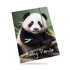 Mapa z elastiko A4 Rucksack Only, panda