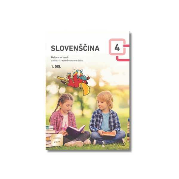 SLOVENŠČINA 4, 1. DEL, delovni učbenik