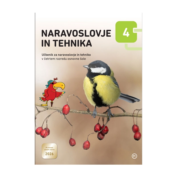 NARAVOSLOVJE IN TEHNIKA 4, učbenik (2026)