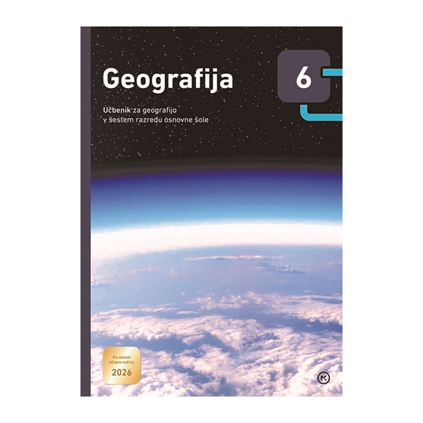 GEOGRAFIJA 6, učbenik za geografijo (2026)