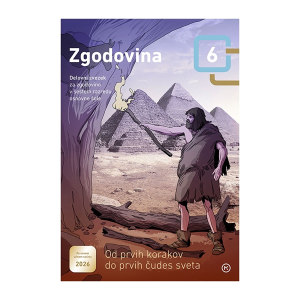 ZGODOVINA 6, delovni zvezek za zgodovino (2026)