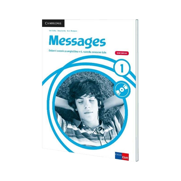 MESSAGES 1, DELOVNI ZVEZEK - NEW EDITION, delovni zvezek