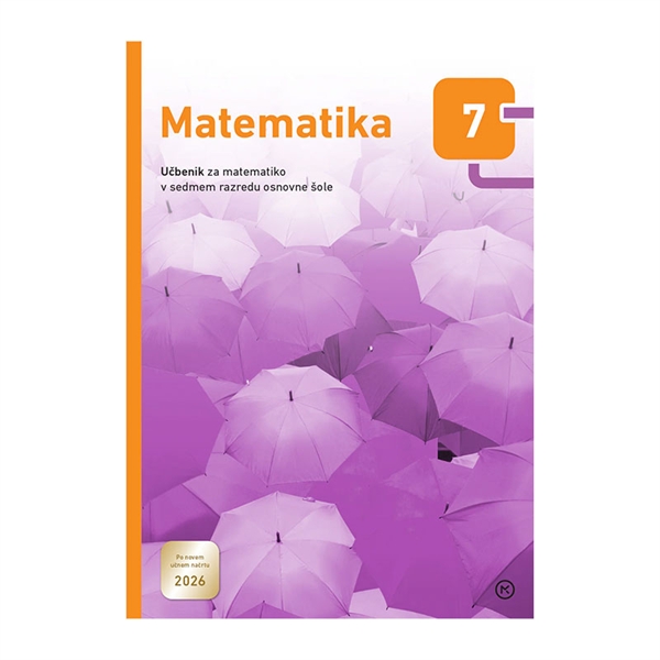MATEMATIKA 7 (2026), učbenik za matematiko