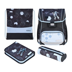 Prvošolski set Herlitz Loop Plus Cyber Soccer (4-delni)
