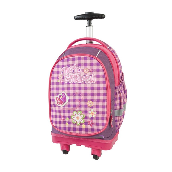 Šolski nahrbtnik na kolesih Target Smart Trolley Magic Garden
