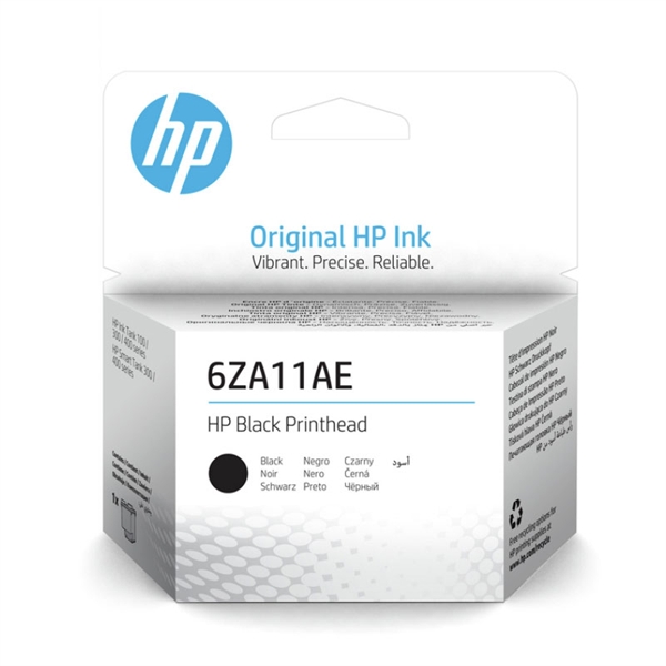 Poškodovana embalaža: tiskalna glava HP 6ZA11AE (črna), original