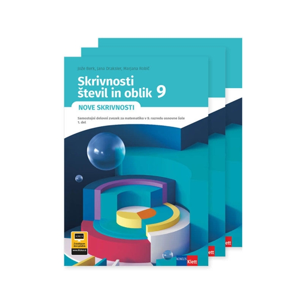 SKRIVNOST ŠTEVIL IN OBLIK 9, Nove skrivnosti, samostojni delovni zvezek