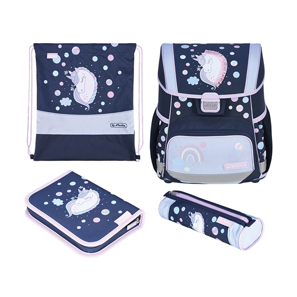 Prvošolski set Herlitz Loop Unicorn Dreams (4-delni)