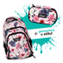 Komplet Rucksack Only Flowers: nahrbtnik + peresnica