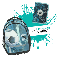 Komplet Street Football: nahrbtnik + peresnica