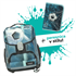 Komplet ABC Street Football: torba + peresnica