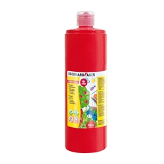 Prstna barva Eberhard Faber, rdeča, 740 ml
