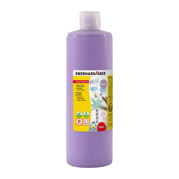 Prstna barva Eberhard Faber, lilac, 740 ml