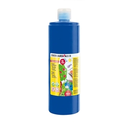 Prstna barva Eberhard Faber, temno modra, 740 ml