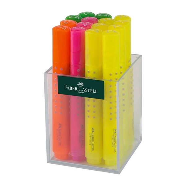 Marker Faber-Castell Grip 1453 v lončku, 15 kosov