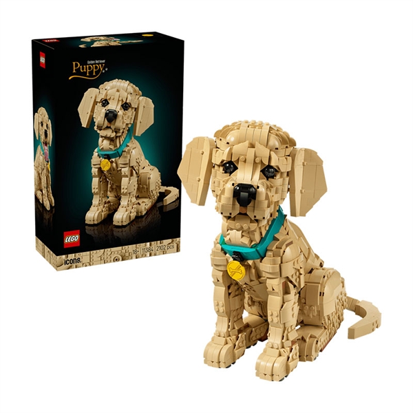 LEGO Icons: Mladiček zlatega prinašalca