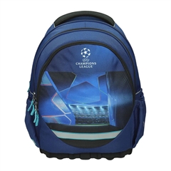 Ergonomski šolski nahrbtnik UEFA Blue