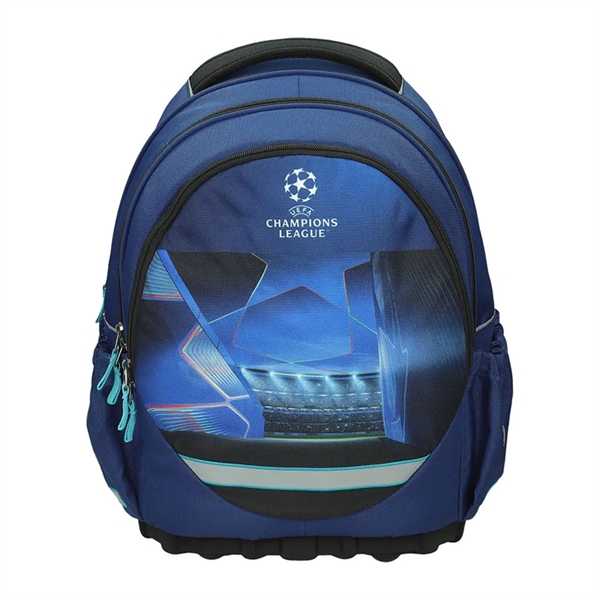 Ergonomski šolski nahrbtnik UEFA Blue