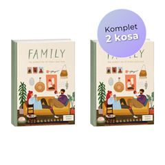 Darilni paket najlepših spominov Creative Everyday Family, 2x Foto album, 402 sliki