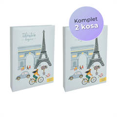 Darilni paket najlepših spominov Creative Everyday Adventure, 2x Foto album, 402 sliki