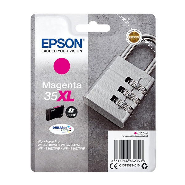 Kartuša Epson 35XL (C13T35934010) (škrlatna), original