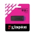 USB ključ Kingston DT Exodia Gen 1, 512 GB, črno vijoličen