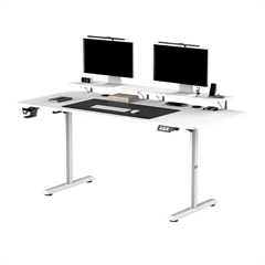 Električna dvižna miza UltraDesk Highlander XXL, bela