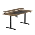 Električna dvižna miza UltraDesk Highlander XXL, rjava