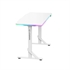 Gaming miza UltraDesk IRON, bela