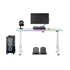 Gaming miza UltraDesk IRON, bela