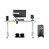 Gaming miza UltraDesk IRON, bela