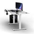 Gaming dvižna miza UltraDesk Level V2 White