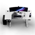 Gaming dvižna miza UltraDesk Level V2 White